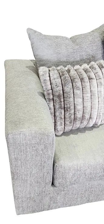 Kora Smoke 2-Piece Right Arm Facing (RAF) Sectional by New Era Innovations at Eve Furniture