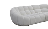 MI-2126B Bubbles White Sectional