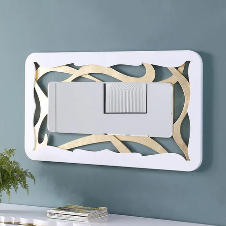 Isadora White Console Table by New Era Innovations at Eve Furniture
