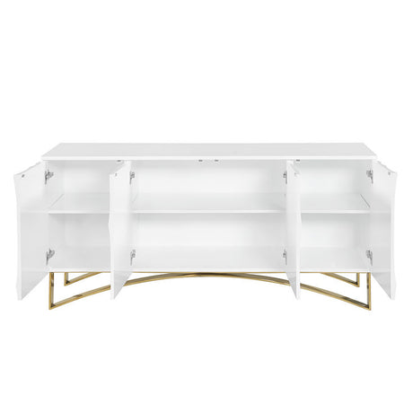 Bianca White Console Table by New Era Innovations at Eve Furniture