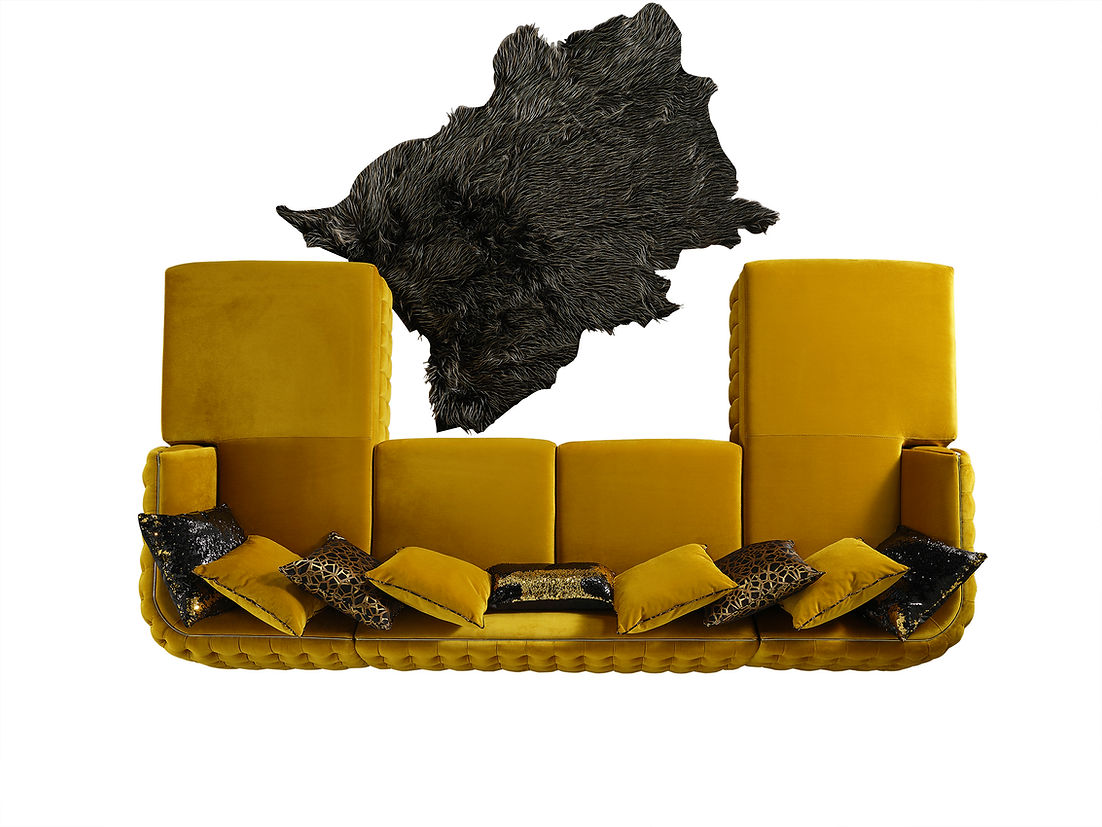 Sicilya Sectional (Mustard)