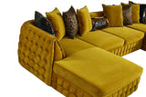 Sicilya Sectional (Mustard)