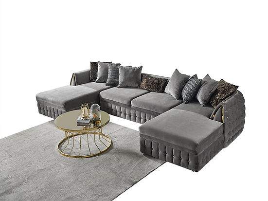 Sicilya Sectional (Grey)