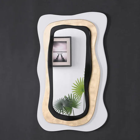 Nimbus White/Black Console Table by New Era Innovations at Eve Furniture