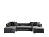 Brooklyn Grey Sectional by New Era Innovations at Eve Furniture