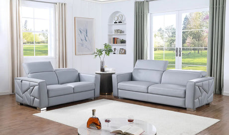 Astra Light Blue Living Room Set by New Era Innovations at Eve Furniture