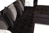 S8186 Milan Sectional (Black)