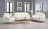 Lila White Living Room Set by New Era Innovations at Eve Furniture
