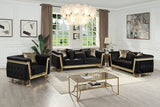 S4040 Ashton (Black) Living Room Set