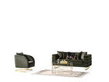 Luma Emerald Living Room Set