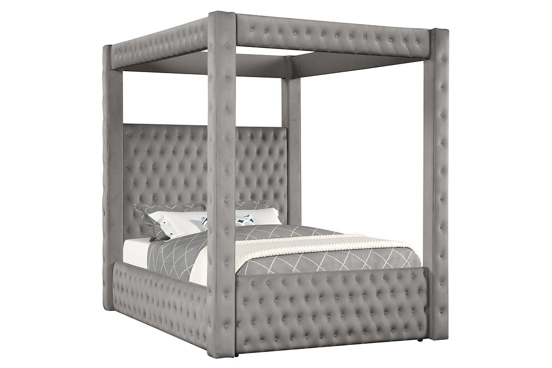 B8013 Mansion (Grey) Queen Bed