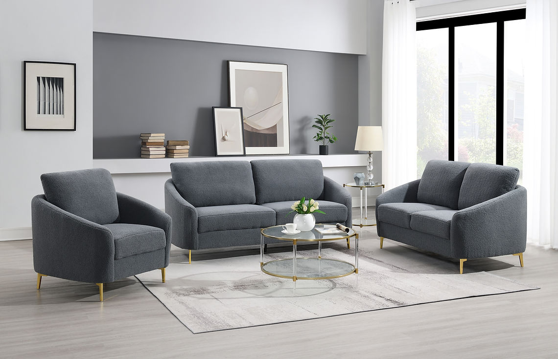 Lila Grey Living Room Set by New Era Innovations at Eve Furniture