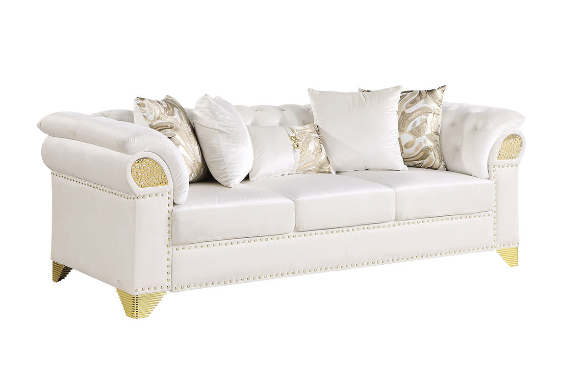 Emma Cream Living Room Set by New Era Innovations at Eve Furniture