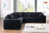 S861 Comfy II Black Sectional