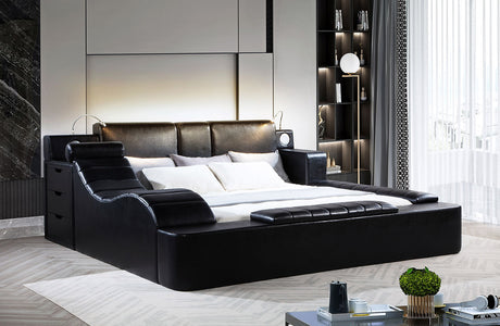 B420 APOLLO Black King Bed