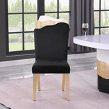 Orion White/Black 7-Piece Dining Room Set by New Era Innovations at Eve Furniture