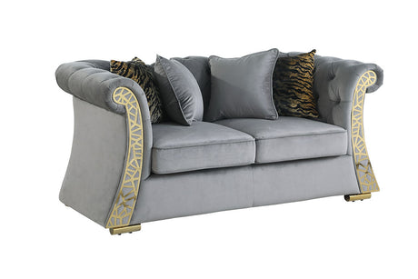 Curamo Grey Living Room Set by New Era Innovations at Eve Furniture