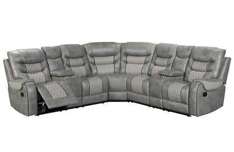 S1988 Phoenix II Grey Sectional