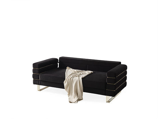 Luma Black Living Room Set