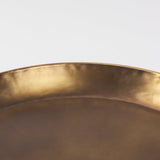 Eagan Brass Aluminium Tray Large by Mercana at Eve Furniture