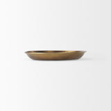 Eagan Brass Aluminium Tray Small by Mercana at Eve Furniture