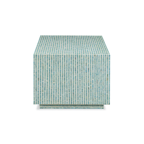 Earl 48" Shell Rectangular Coffee Table by TOV Furniture at Eve Furniture