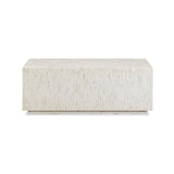 Earl 48" Shell Rectangular Coffee Table by TOV Furniture at Eve Furniture