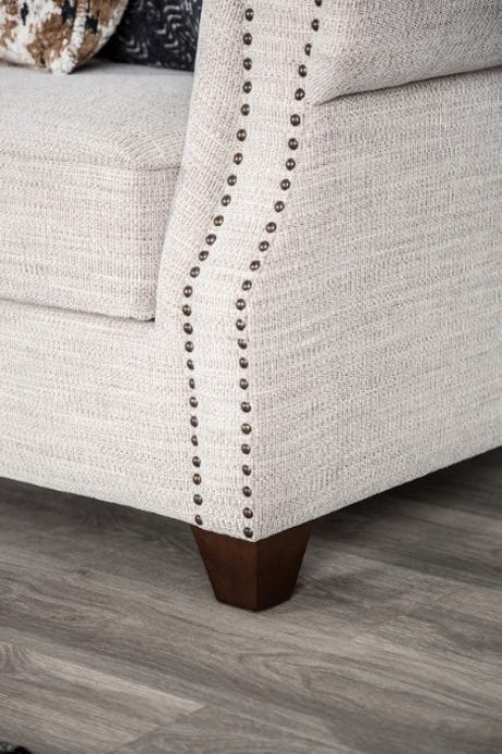 Earley Light Gray Sofa by Furniture of America at Eve Furniture
