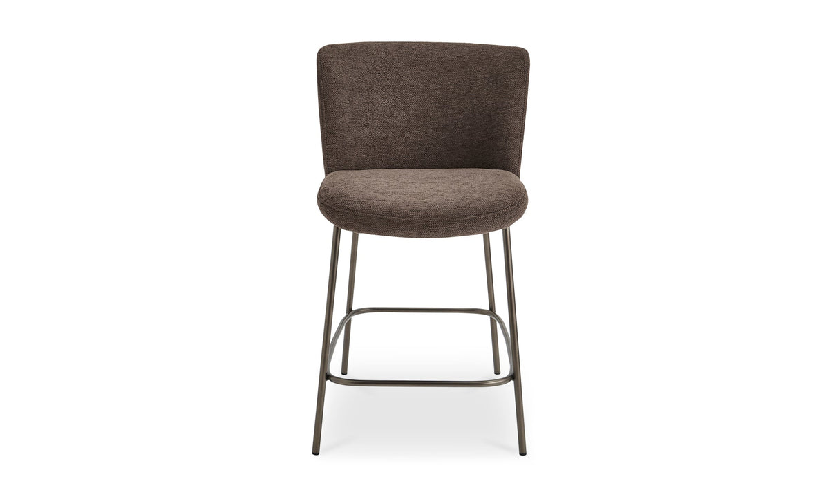 Early Counter Stool Dark Brown by Moe's Home at Eve Furniture