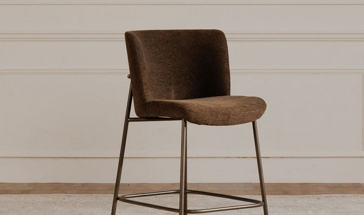 Early Counter Stool Dark Brown by Moe's Home at Eve Furniture