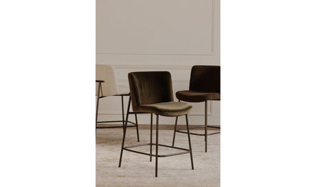 Early Counter Stool Dark Brown by Moe's Home at Eve Furniture