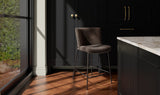 Early Counter Stool Dark Brown by Moe's Home at Eve Furniture