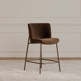 Early Dark Brown Bar Stool by MOES at Eve Furniture