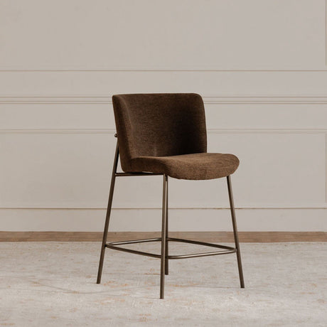 Early Dark Brown Bar Stool by MOES at Eve Furniture