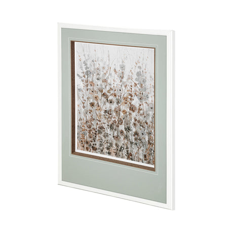 Early Fall Flowers I by Tim OToole a Hand Embellished Textured Framed Art Print Matted under Glass by Mercana at Eve Furniture