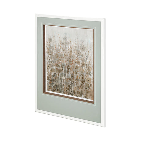 Early Fall Flowers II by Tim OToole a Hand Embellished Textured Framed Art Print Matted under Glass by Mercana at Eve Furniture