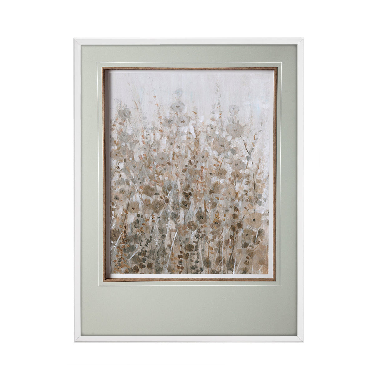 Early Fall Flowers II by Tim OToole a Hand Embellished Textured Framed Art Print Matted under Glass by Mercana at Eve Furniture