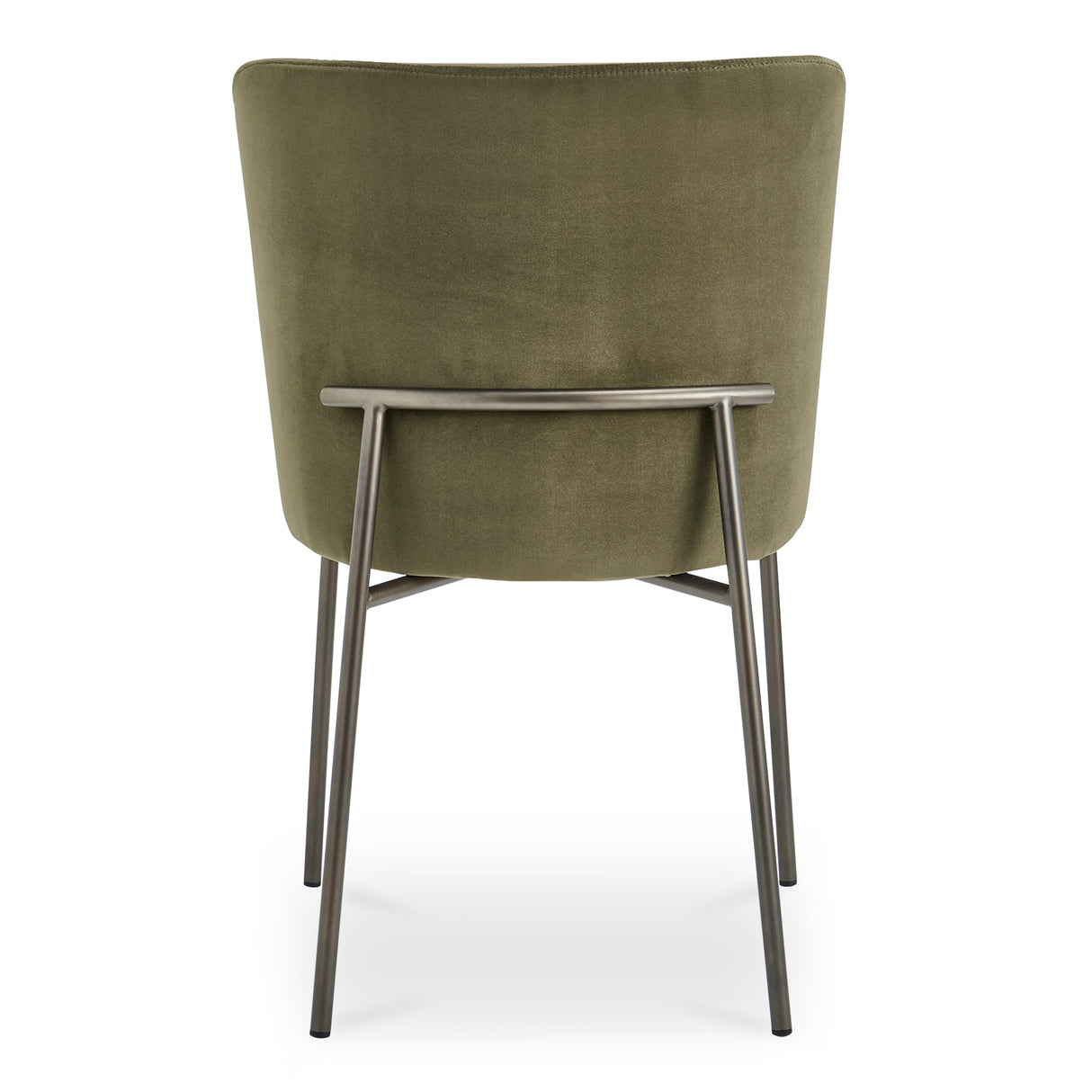 Early Green Dining Chair Mohair (Set of 2) by MOES at Eve Furniture