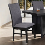 Easingwold Black Dining Table Only by Furniture of America at Eve Furniture