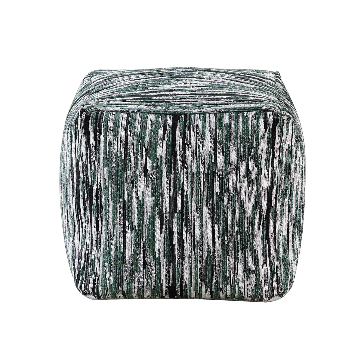 Easley Multi-Color Jacquard Pouf (no Wooden Frame) by Homelegance at Eve Furniture