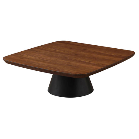 Eason 2-piece Coffee Table Set Walnut and Black by Coaster at Eve Furniture