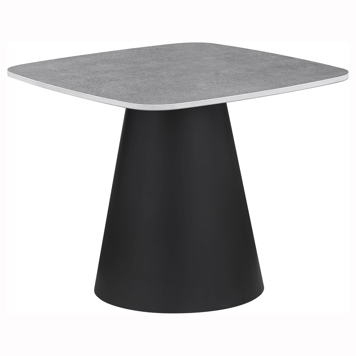 Eason Concrete and Black 2-Piece Cocktail Coffee Table Set by Coaster at Eve Furniture