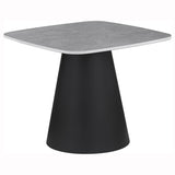 Eason Concrete and Black 2-Piece Cocktail Coffee Table Set by Coaster at Eve Furniture