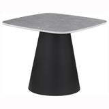 Eason Concrete and Black 2-Piece Cocktail Coffee Table Set by Coaster at Eve Furniture