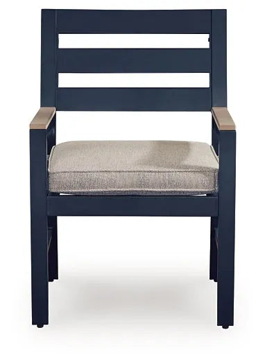 East Beach Arm Chair With Cushion Set of 2 by Ashley at Eve Furniture