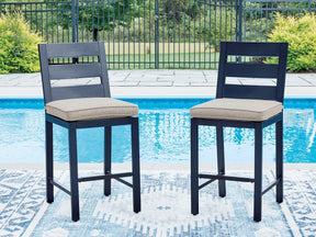 East Beach Barstool Set of 2 by Ashley at Eve Furniture