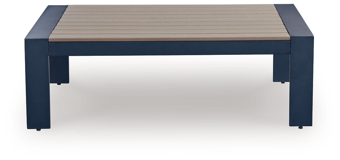 East Beach Rectangular Cocktail Table by Ashley at Eve Furniture
