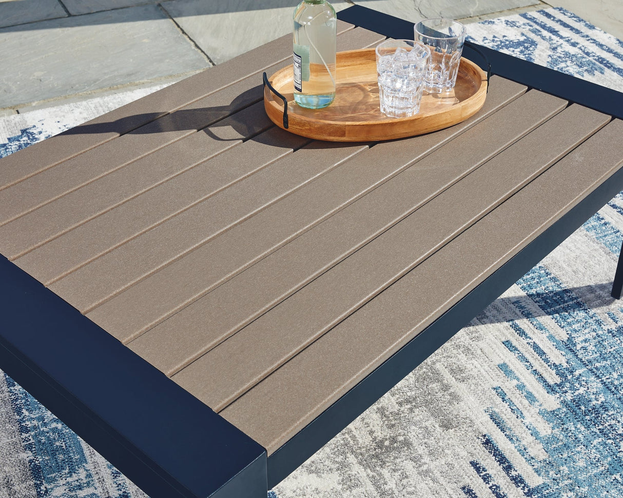 East Beach Rectangular Cocktail Table by Ashley at Eve Furniture