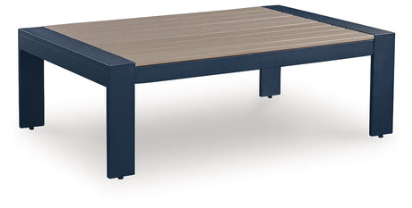 East Beach Rectangular Cocktail Table by Ashley at Eve Furniture