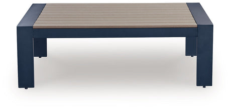 East Beach Rectangular Cocktail Table by Ashley at Eve Furniture